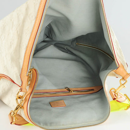 Louis Vuitton Denim Sunburst GM Messenger Blue 5 of 7
