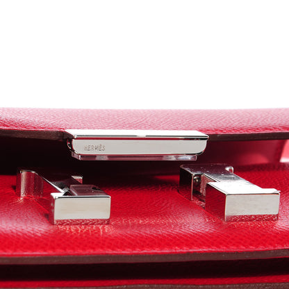 Hermes Epsom Constance 18 Rouge Casaque 12 of 12