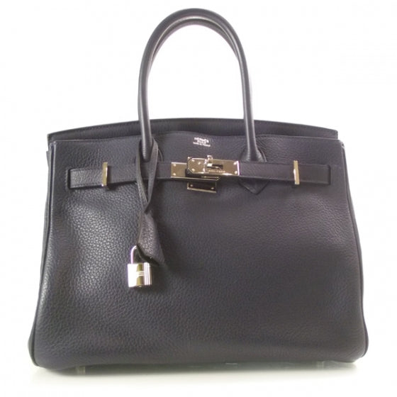 Taurillon Clemence Birkin 30 Navy