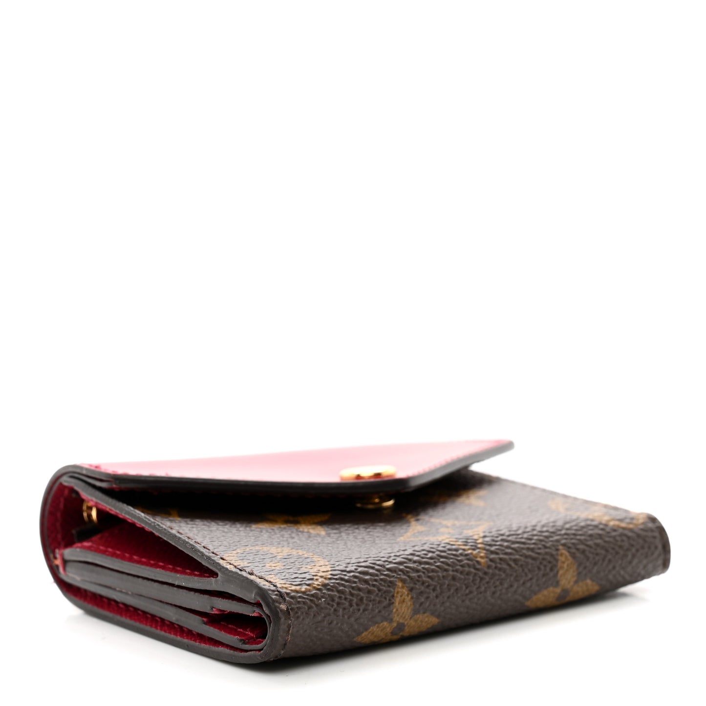 Monogram Zoe Wallet Fuchsia
