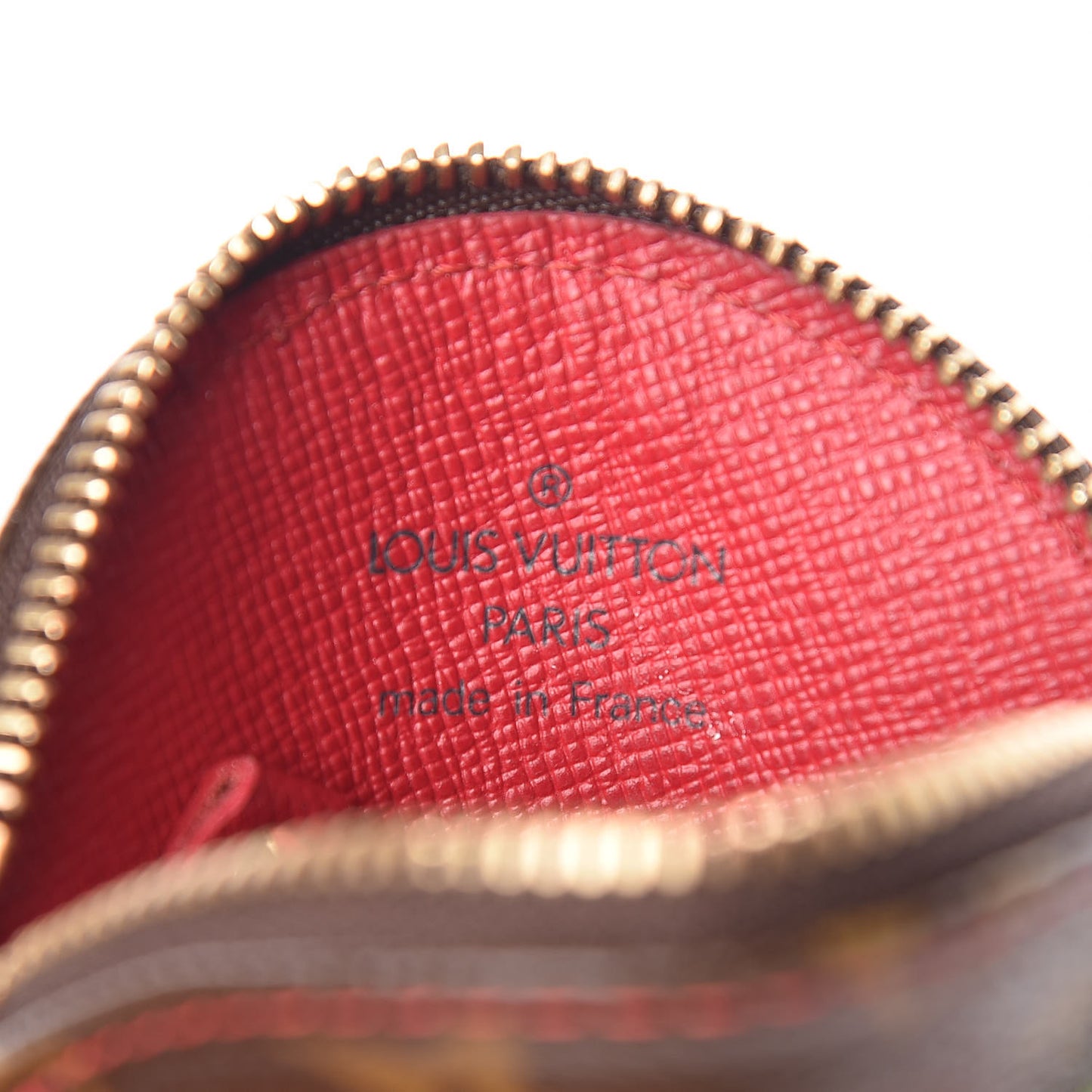 Monogram Cerises Round Coin Purse