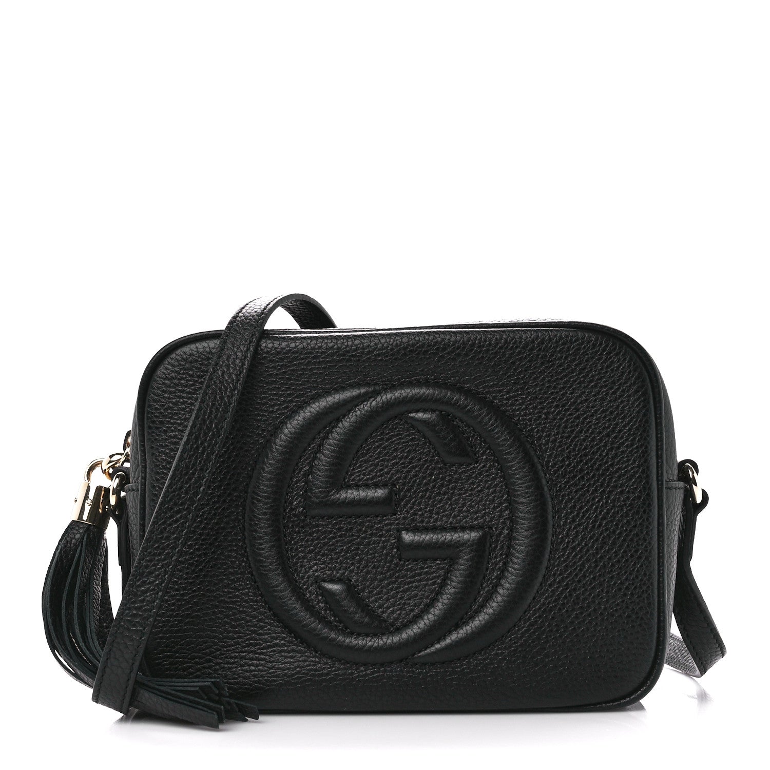 Gucci Pebbled Calfskin Small Soho Disco Bag Black 1 of 11