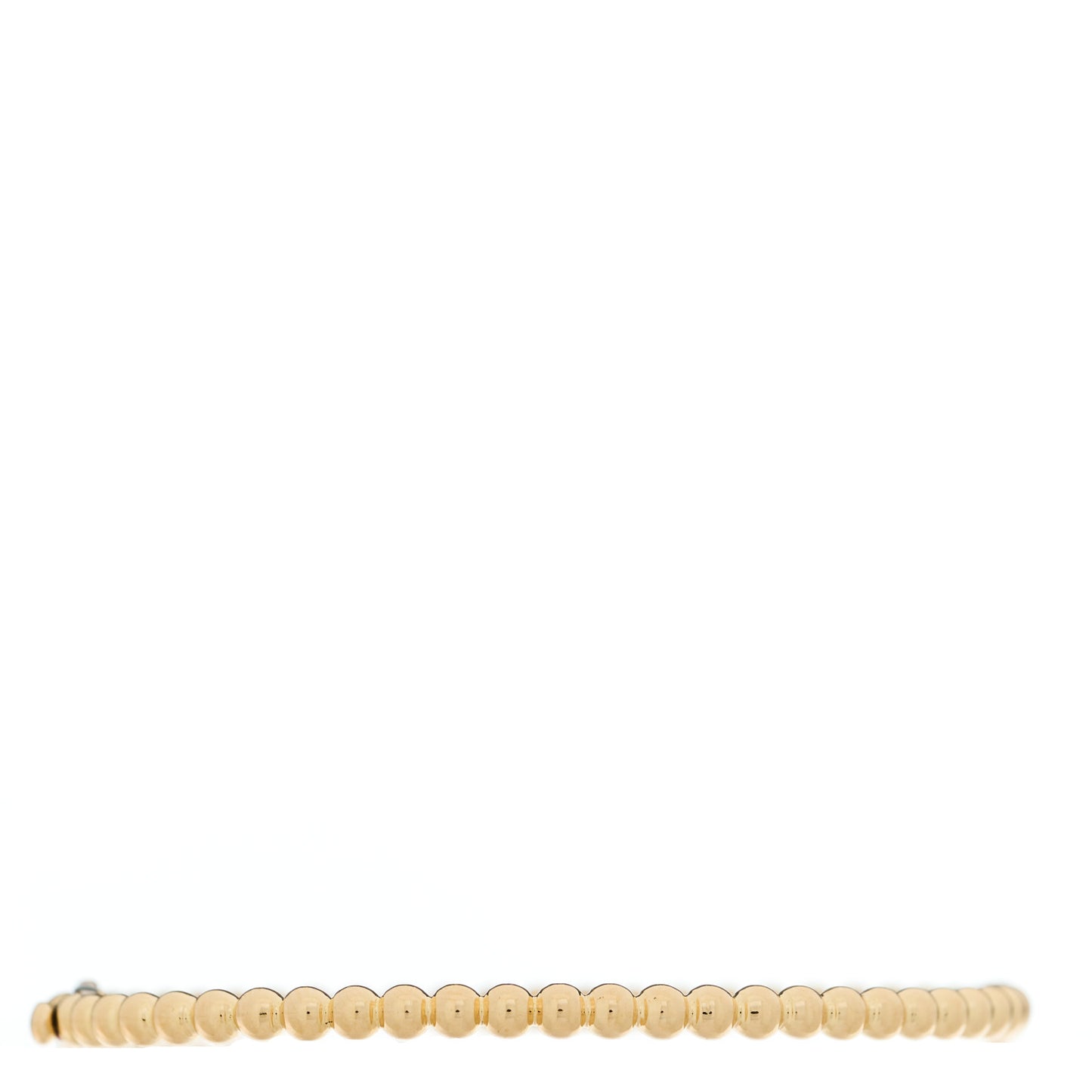 18K Yellow Gold Perlee Pearls of Gold Bracelet M