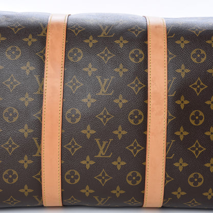 Louis Vuitton Monogram Keepall Bandouliere 55 14 of 15