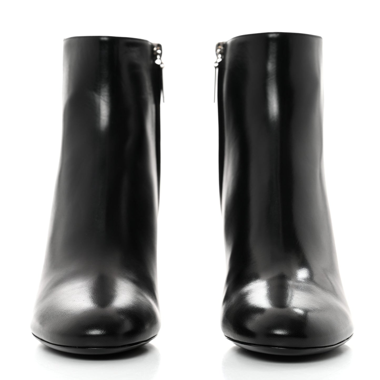 Nappa Vendome Loulou Ankle Zip Boots 39.5 Black