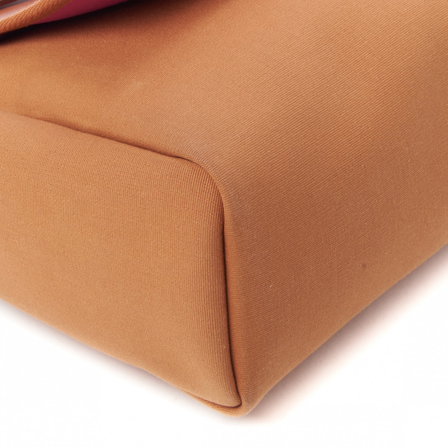 Hermes Toile Officier Vache Hunter Verso Herbag Zip PM 31 Dune Magnolia Fauve 7 of 9