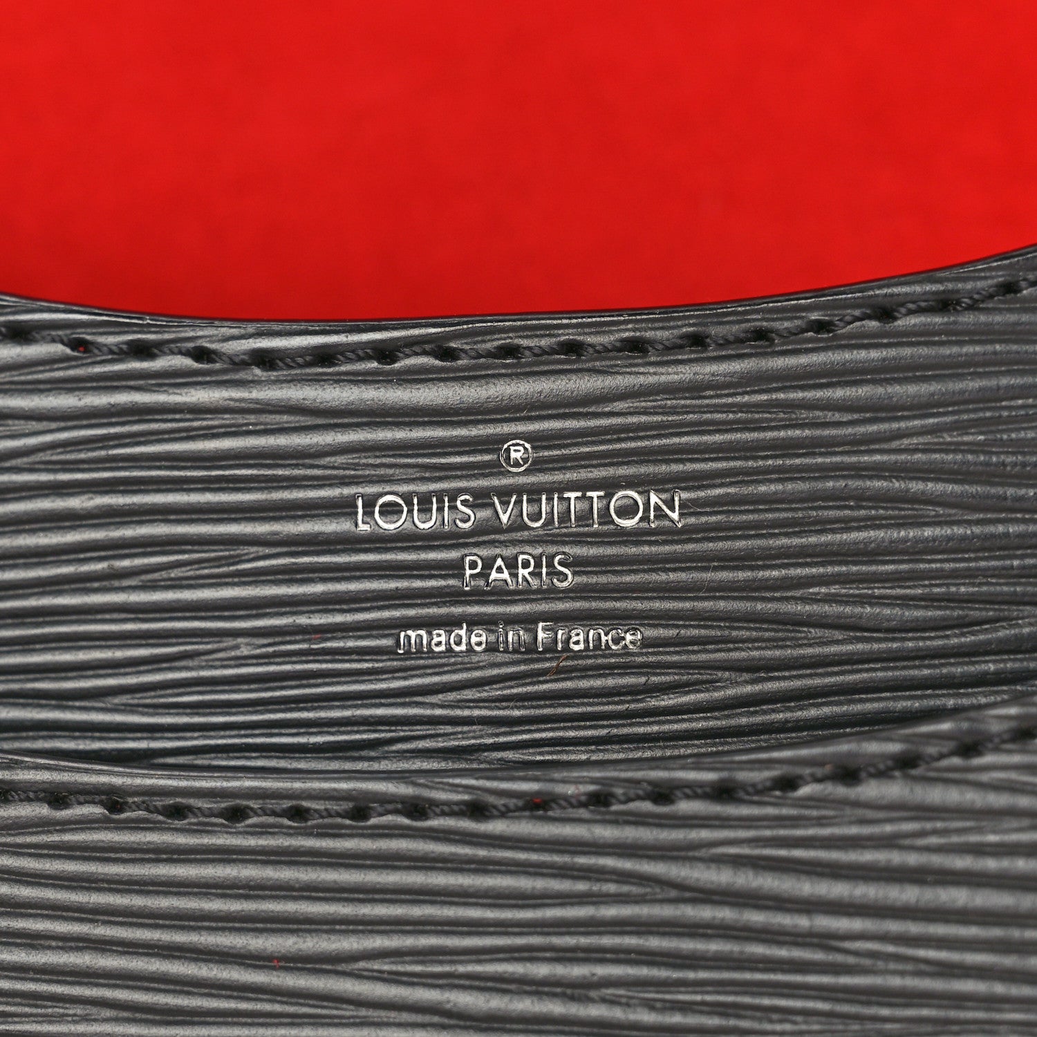 Louis Vuitton Epi Neo Monceau Black Coquelicot Blue Roi Safran 6 of 9