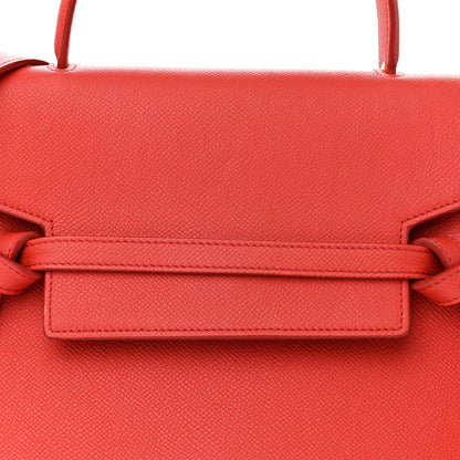 Celine Baby Grained Calfskin Micro Belt Bag Poppy 8 of 13
