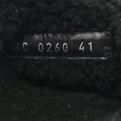 Louis Vuitton Shearling Bom Dia Flat Mules 41 Black 8 of 8