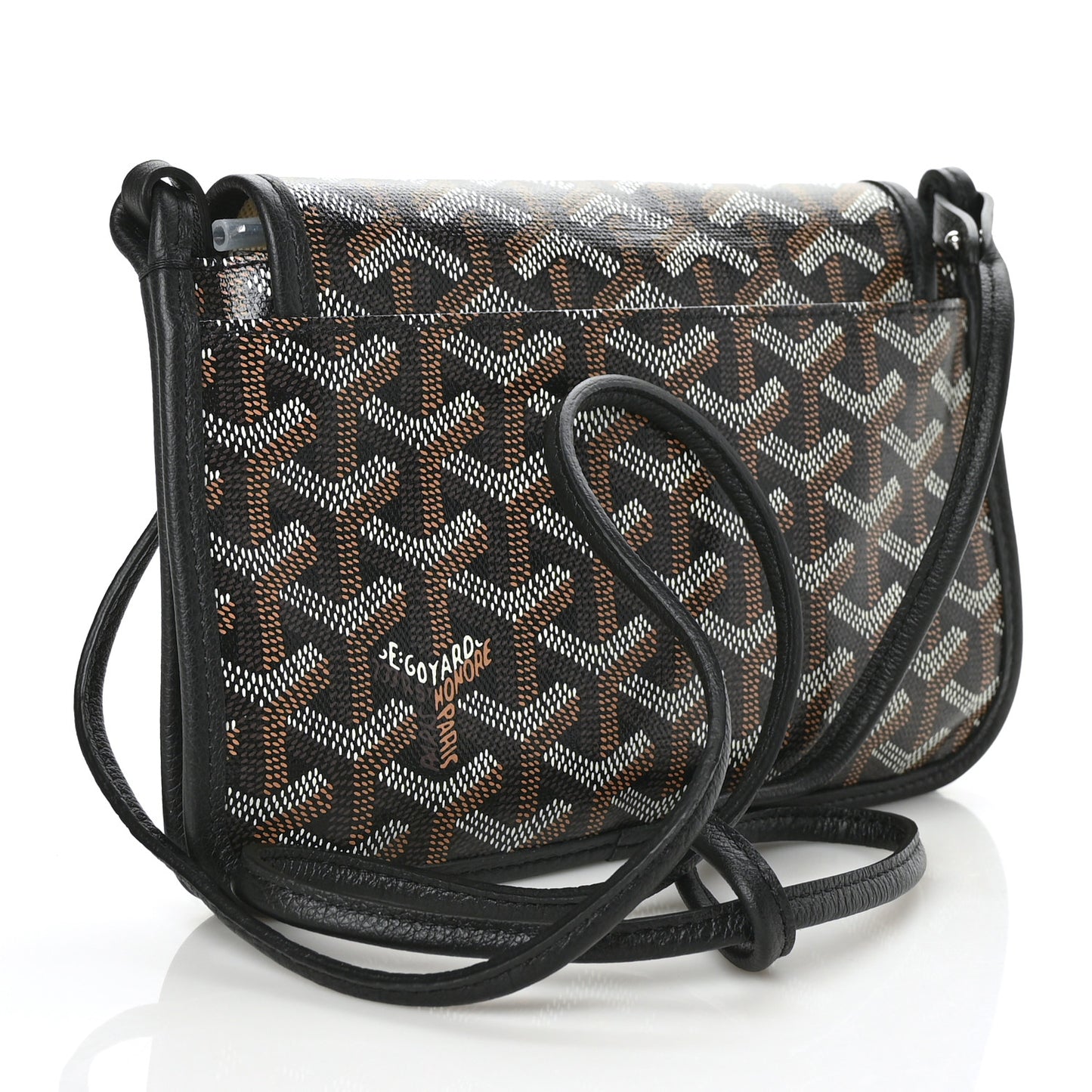 Goyardine Plumet Wallet Clutch Black