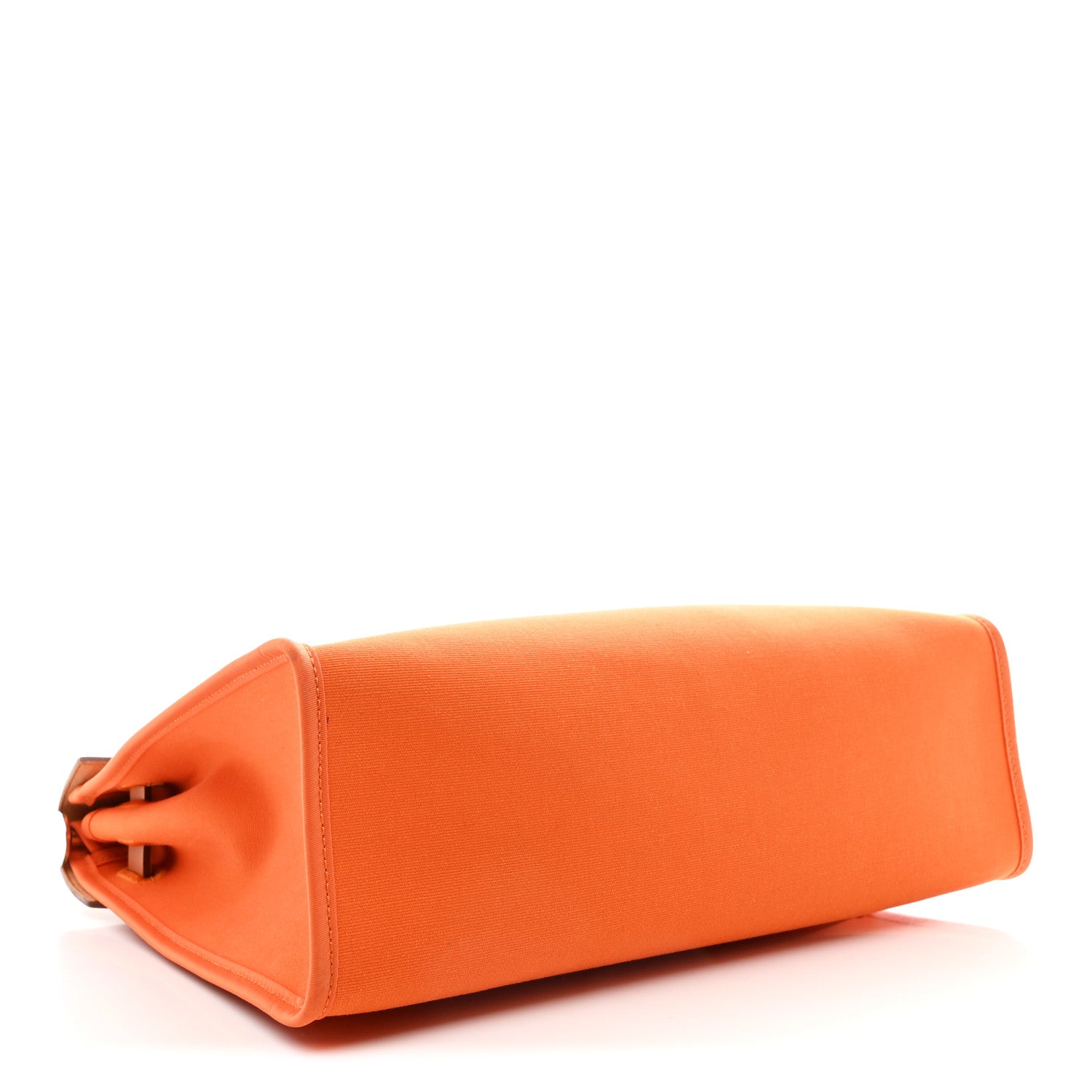 Hermes Vache Hunter Toile Herbag Zip 31 PM Orange 5 of 12