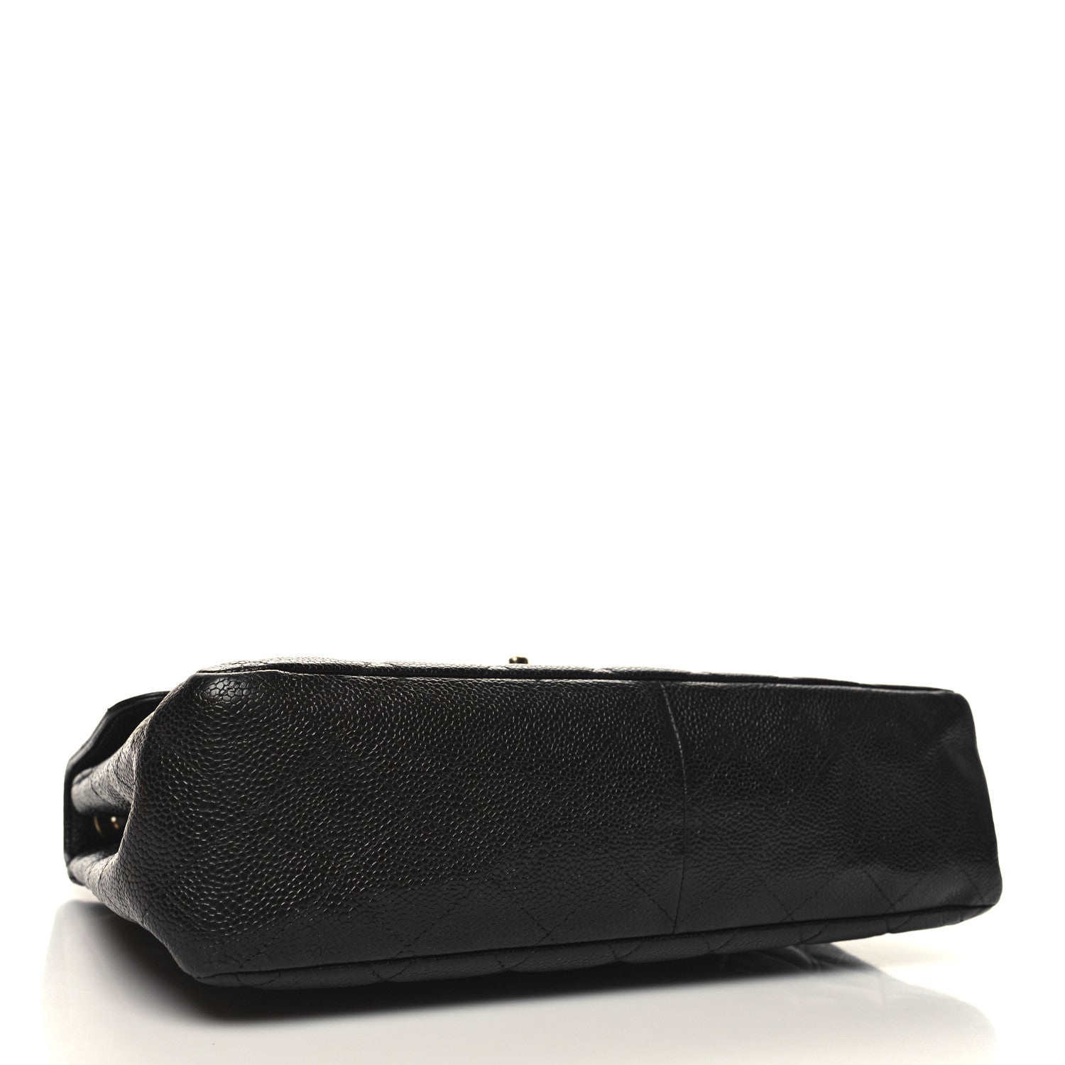 Chanel Caviar Quilted Jumbo Single Flap Black 4 of 12
