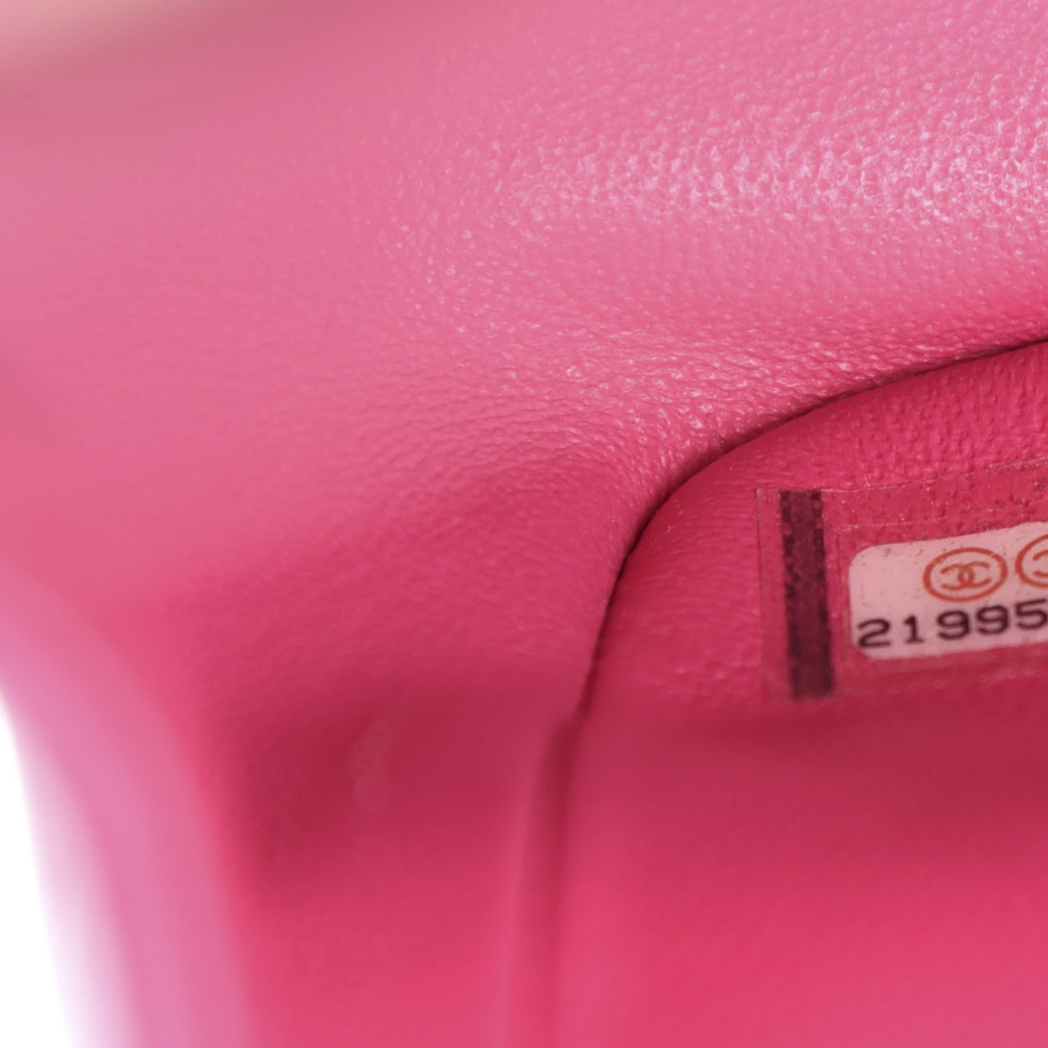 Chanel Lambskin Quilted Mini Square Flap Fuchsia 11 of 14