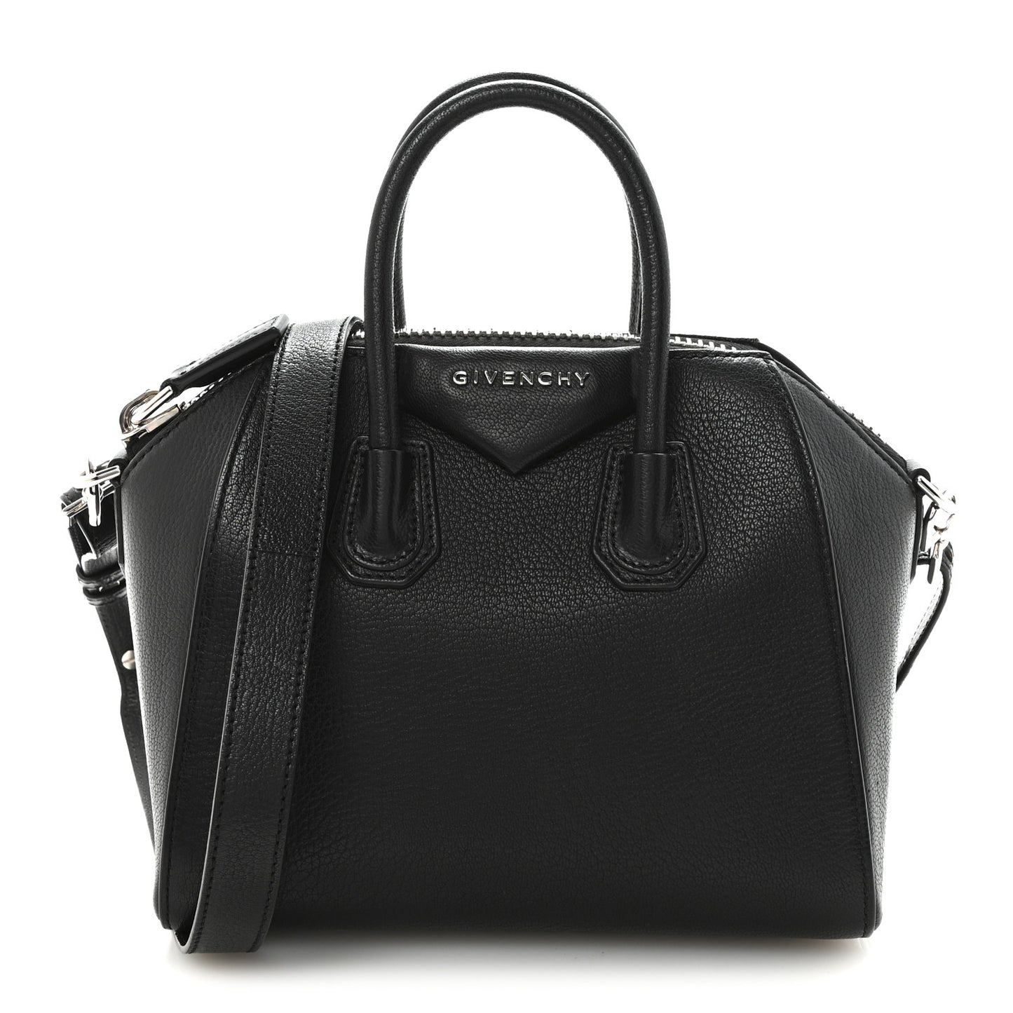 Sugar Goatskin Mini Antigona Black