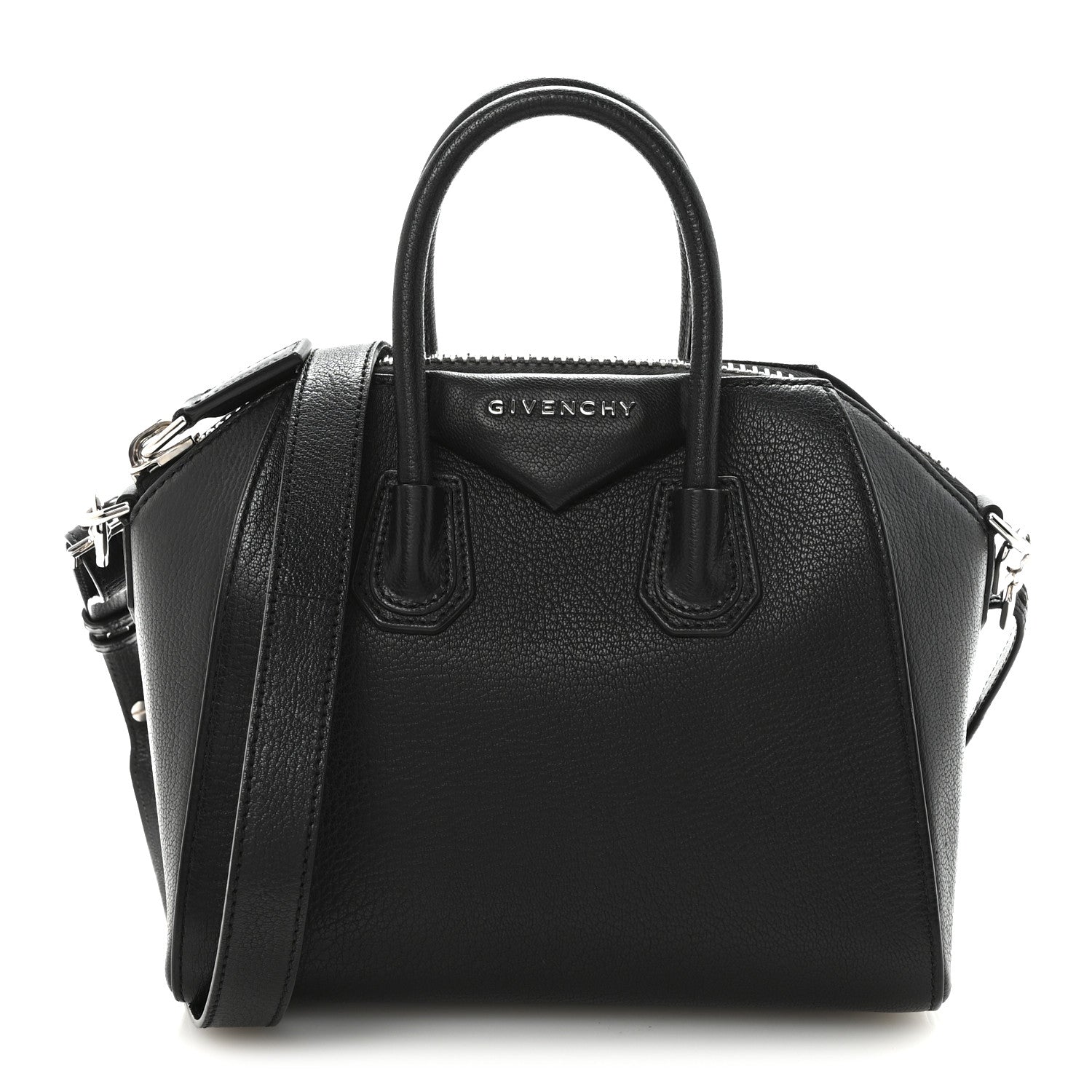 Givenchy Sugar Goatskin Mini Antigona Black 1 of 10