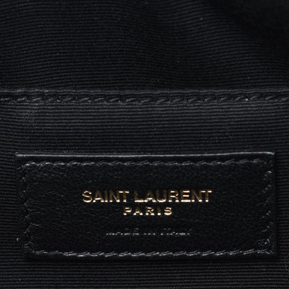 Saint Laurent Calfskin Matelasse Monogram Lou Camera Bag Dark Latte 4 of 7