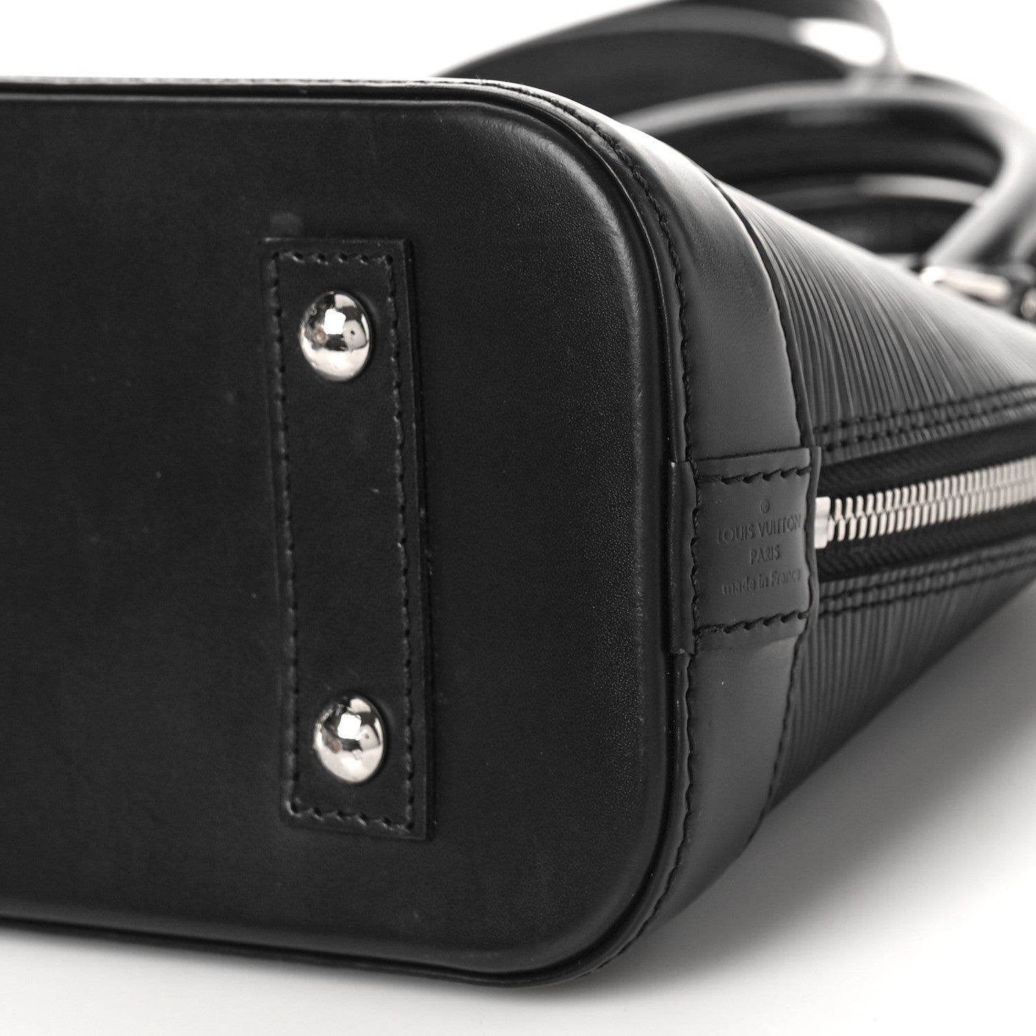 Louis Vuitton Epi Alma BB Black 7 of 9