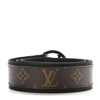 Louis Vuitton Monogram Canvas 40mm LV Circle Belt 90 36 Black 2 of 5