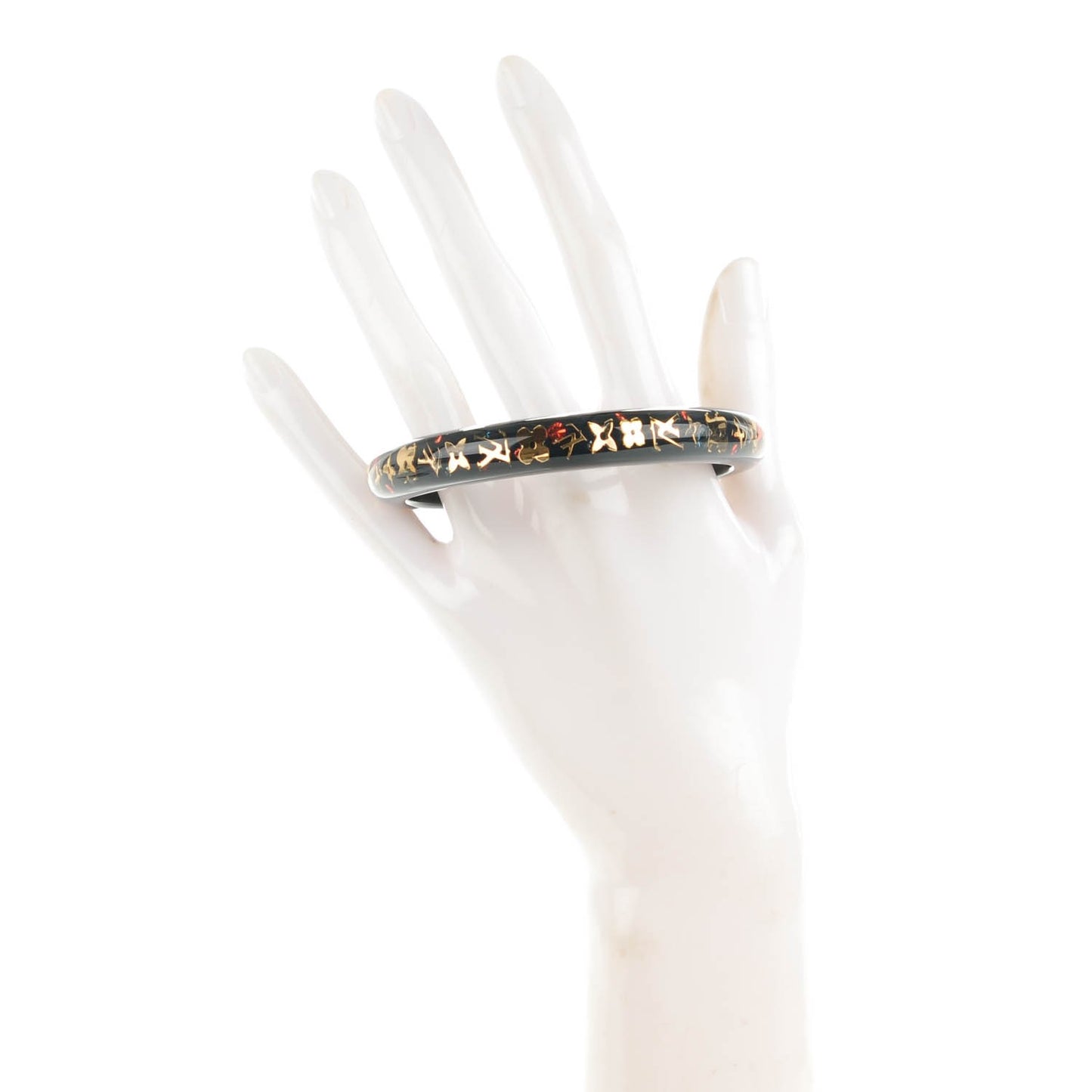 Resin Swarovski Medium Inclusion Bracelet PM Navy