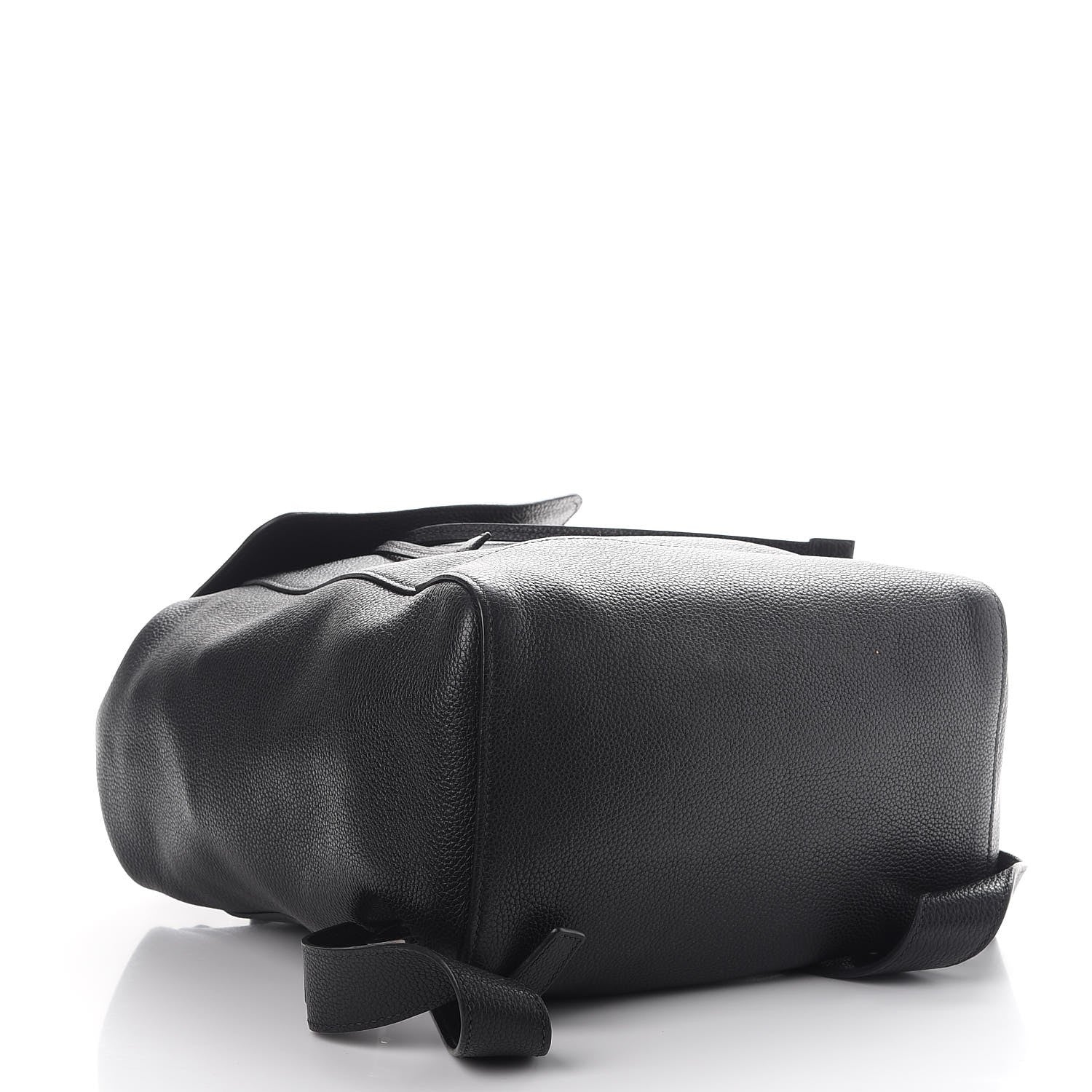 Prada Calfskin Cinch Backpack Black 4 of 10