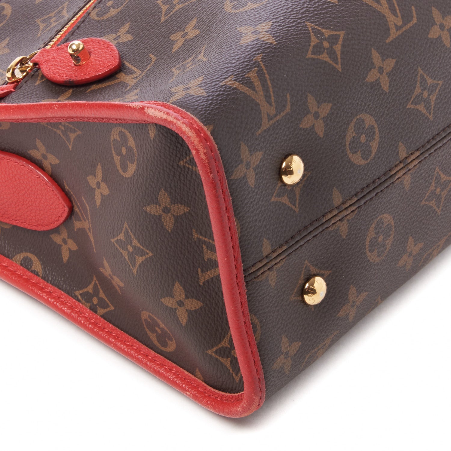 Louis Vuitton Monogram Popincourt PM Red 8 of 8