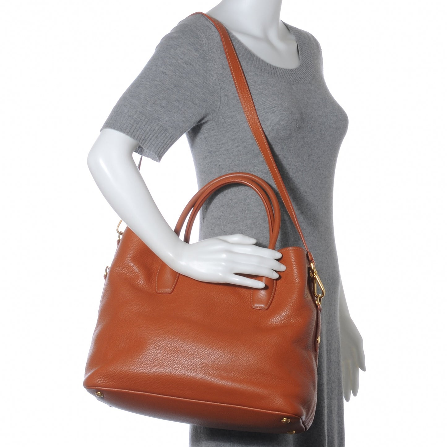 Vitello Daino Tote Rame