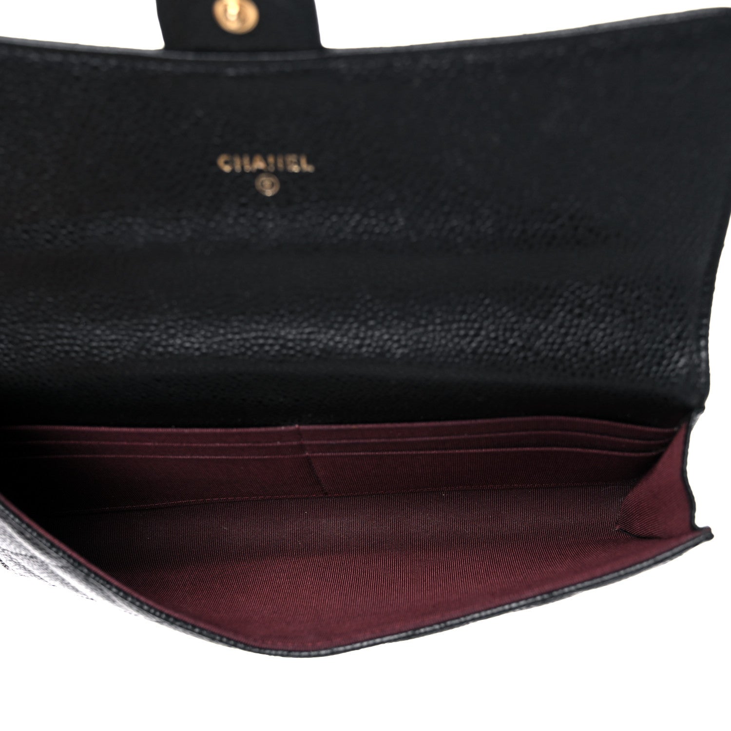 Chanel Caviar Quilted Travel Wallet Black 6 of 16