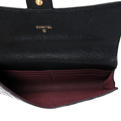 Chanel Caviar Quilted Travel Wallet Black 6 of 16