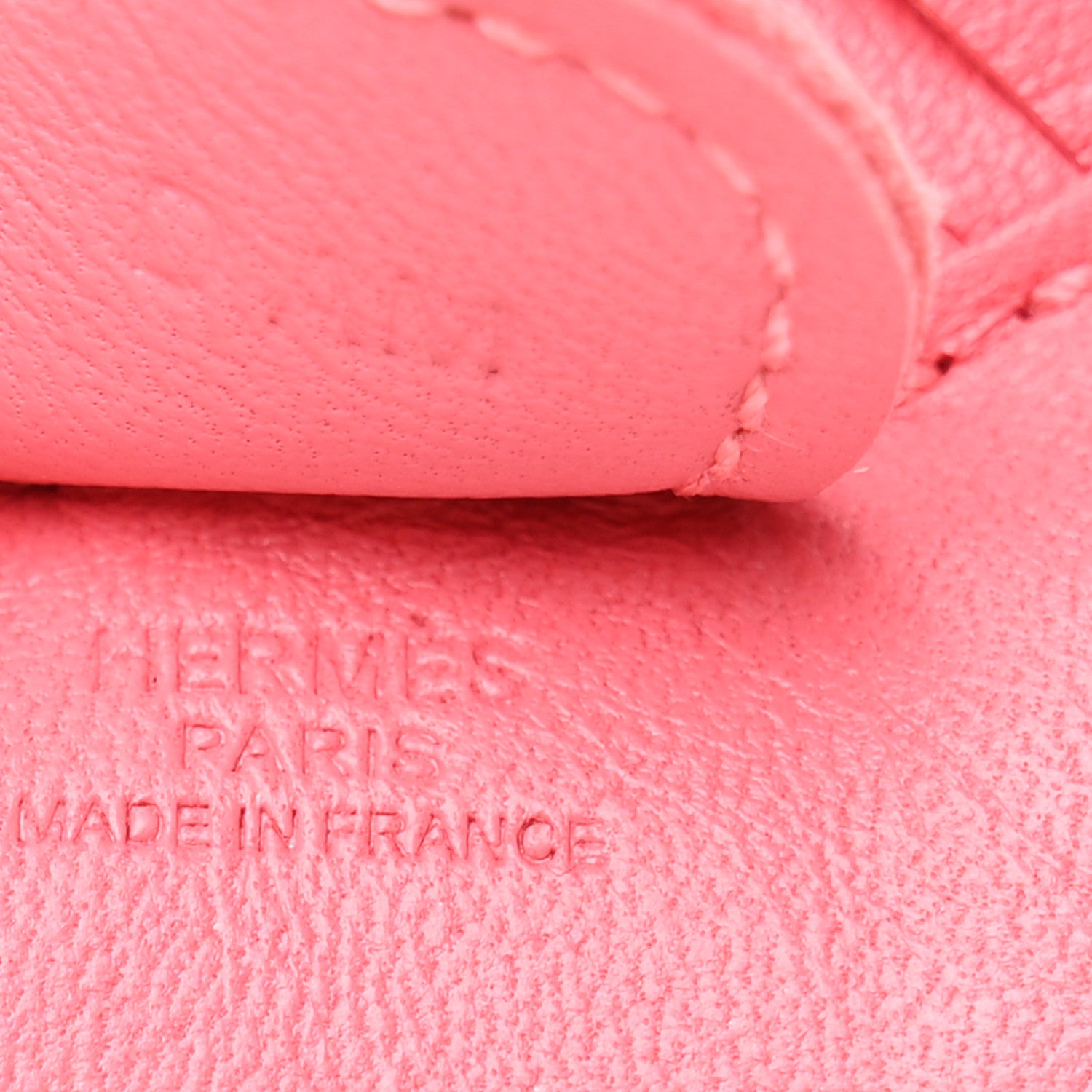 Hermes Milo Lambskin Grigri Rodeo Horse Bag Charm PM Rose Azalee 3 of 5