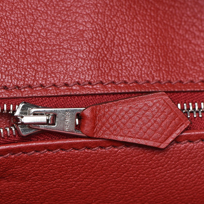 Hermes Epsom Birkin 30 Rouge Garance 22 of 38