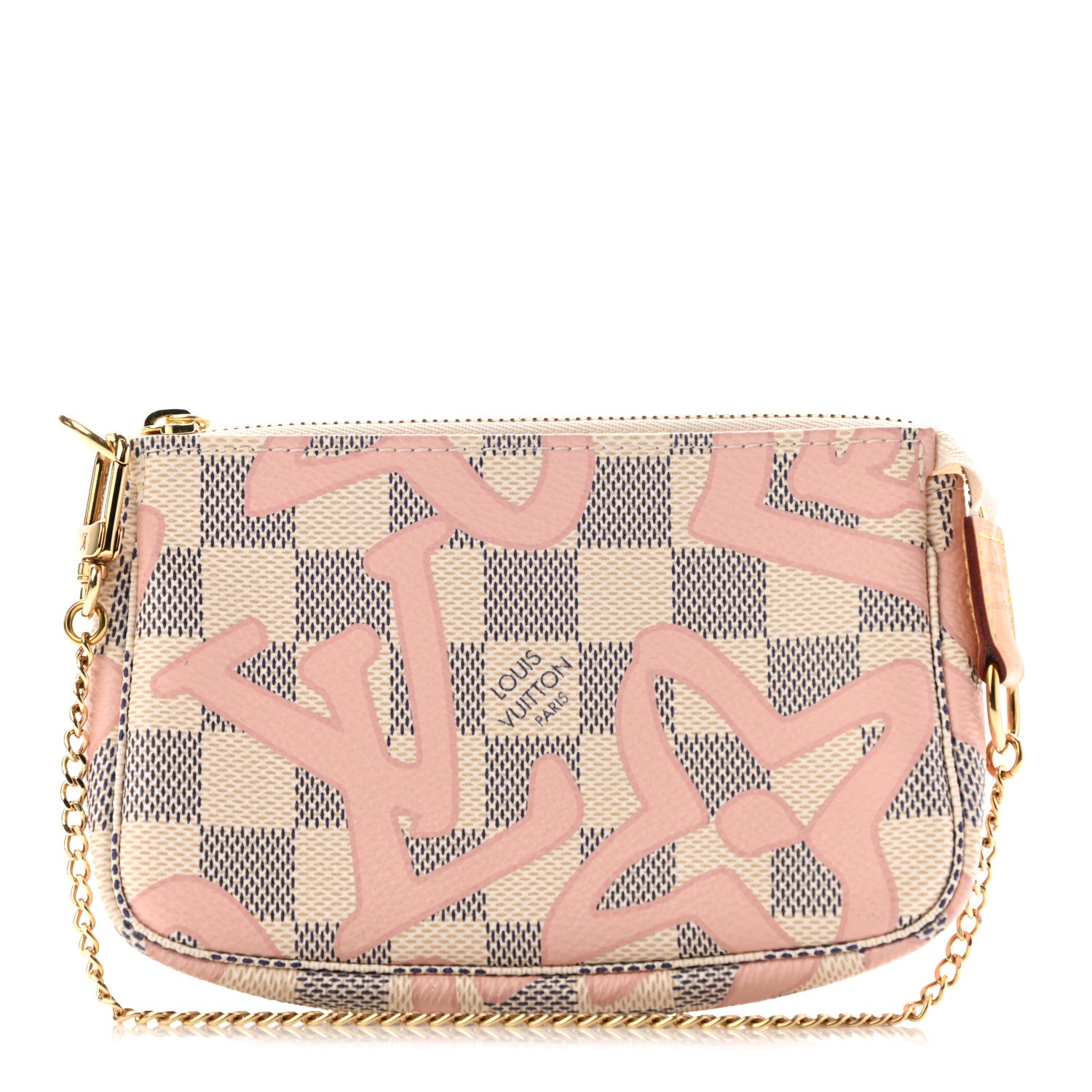Louis Vuitton Damier Azur Tahitienne Mini Pochette Accessories 1 of 7