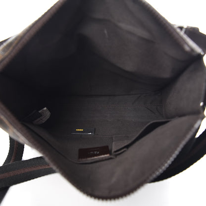 Fendi Zucca Spalmati Messenger Bag Tobacco 5 of 11