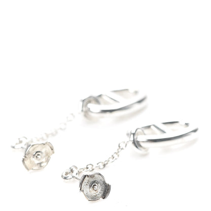 Hermes Sterling Silver Farandole Drop Earrings 3 of 6