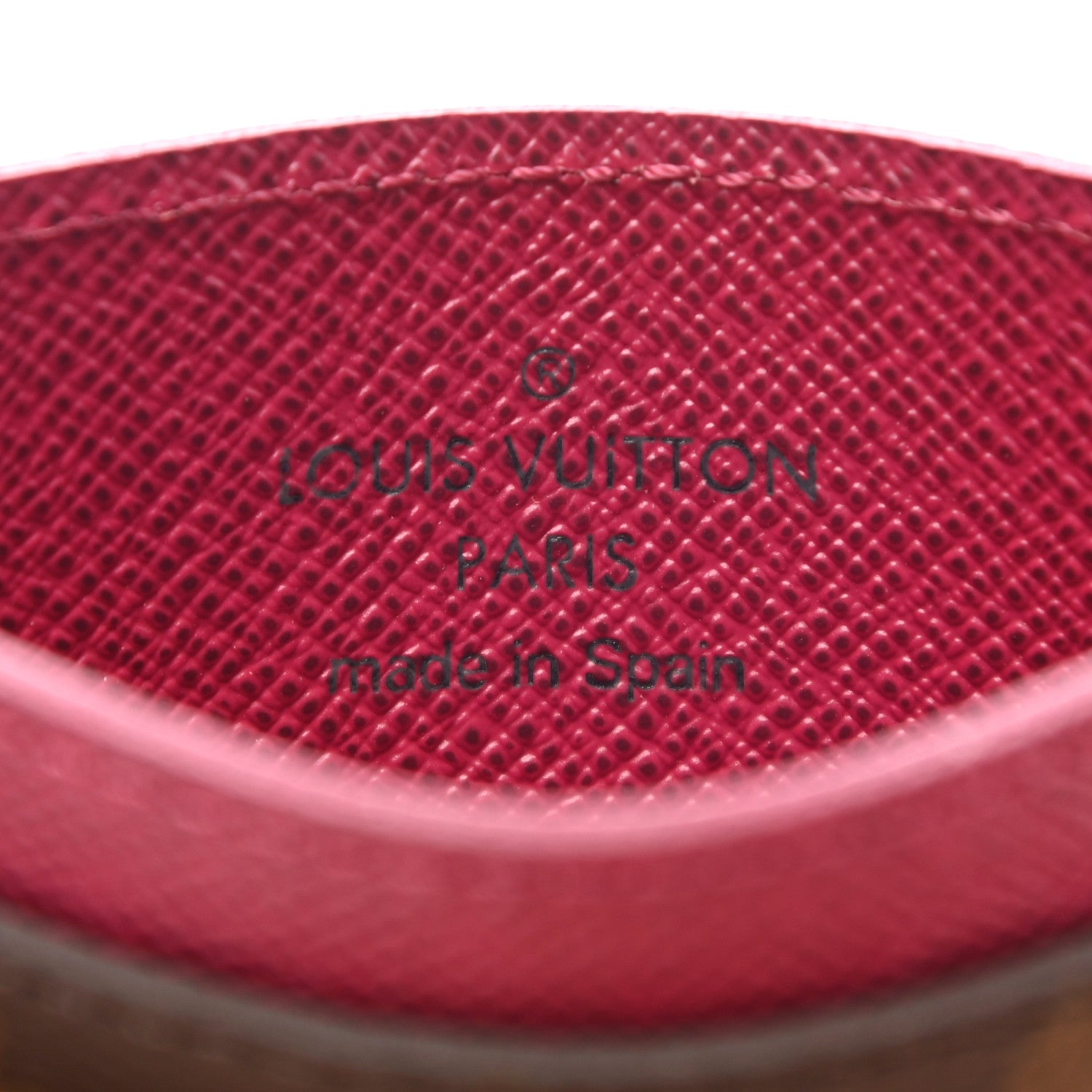 Louis Vuitton Monogram Card Holder Fuchsia 4 of 5
