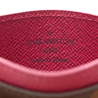 Louis Vuitton Monogram Card Holder Fuchsia 4 of 5