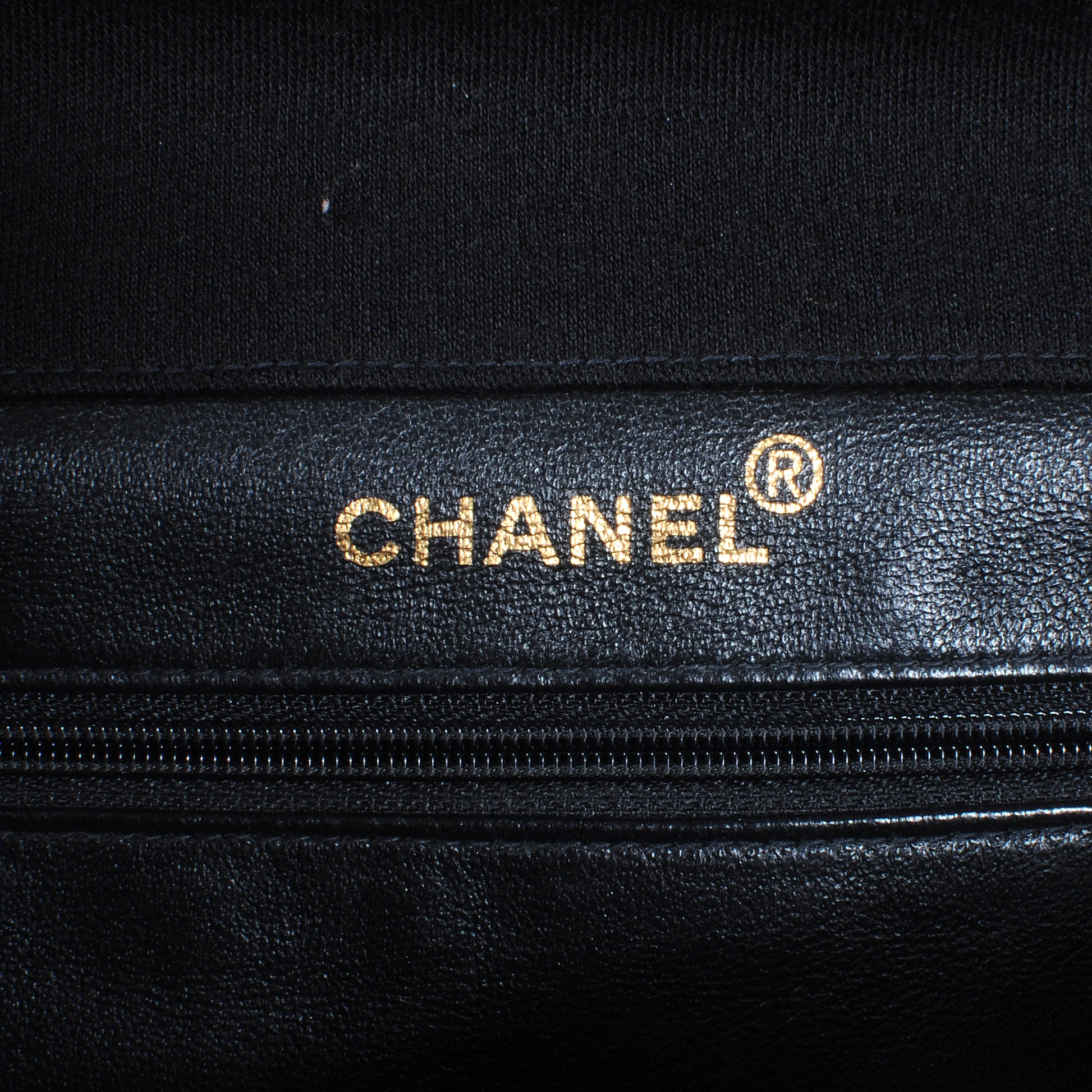 Chanel Jersey Double Sided Jumbo Flap Black 9 of 12