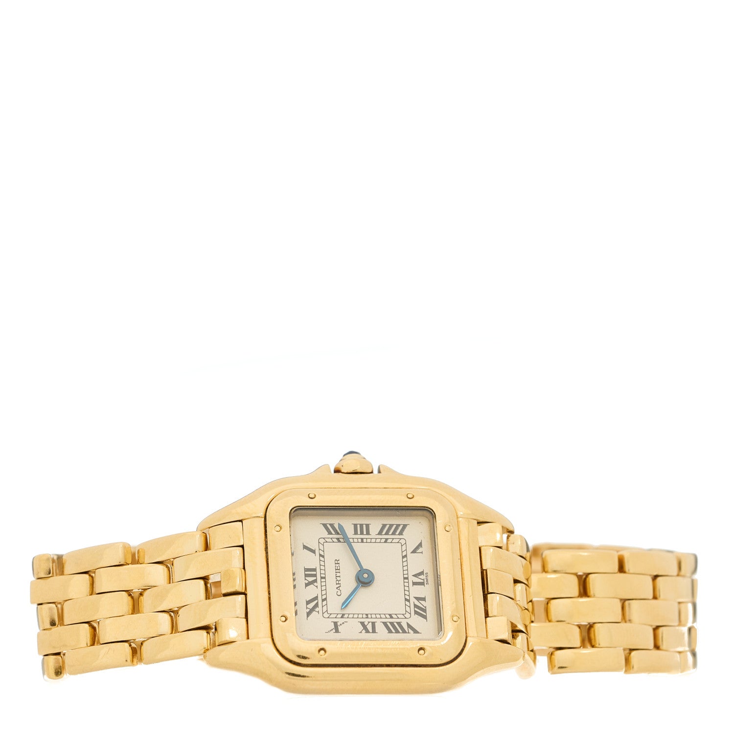 Cartier 18K Yellow Gold 22mm Panthere Quartz Watch 2 of 4