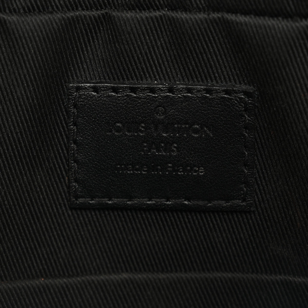 Louis Vuitton Calfskin Monogram Shadow Duo Messenger Black 6 of 10