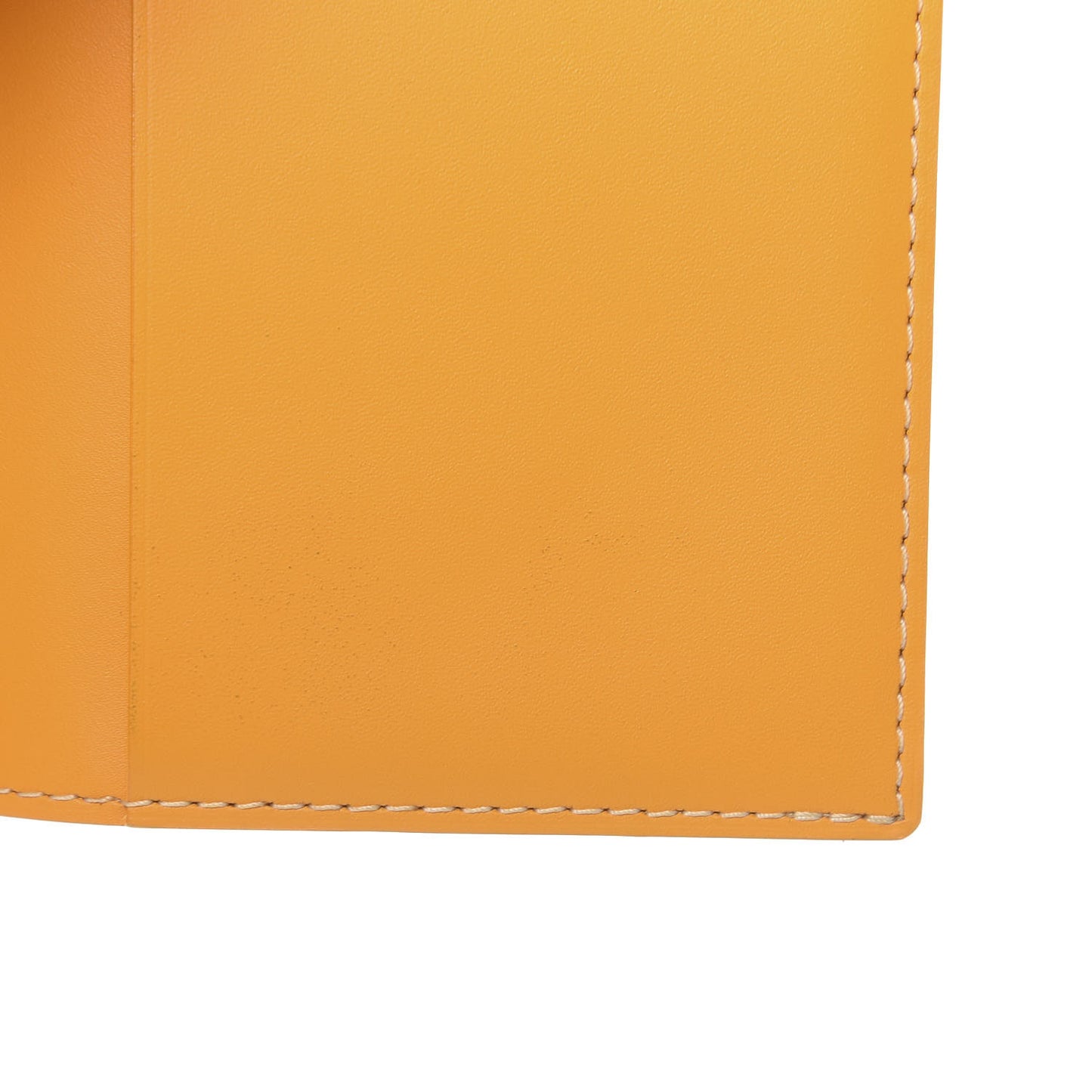 Goyardine Passport Wallet Yellow