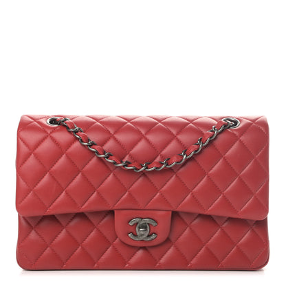 Chanel Lambskin Quilted Medium Double Flap Red 1 of 6