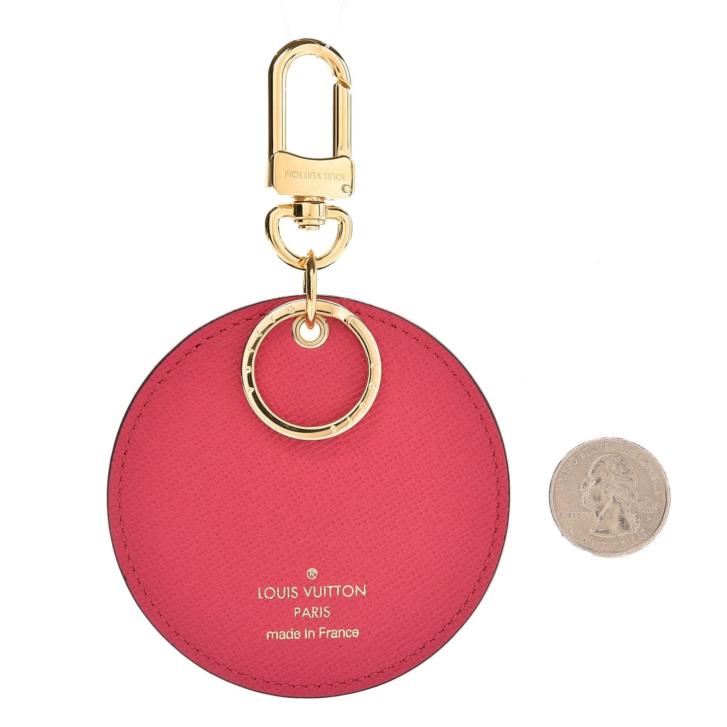 Monogram 2017 Christmas Animation Bag Charm Key Holder