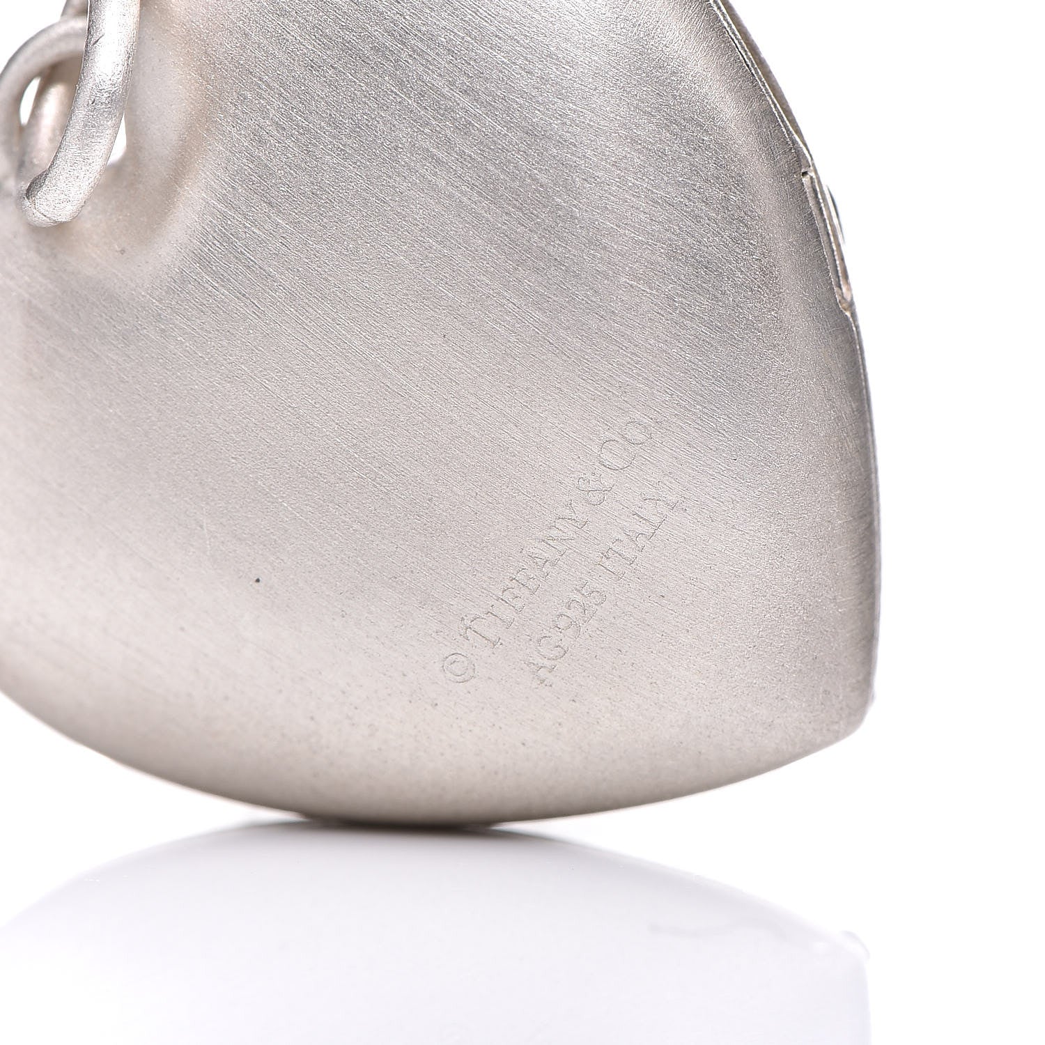 Tiffany Sterling Silver Ziegfeld Daisy Heart Locket Pendant 5 of 5