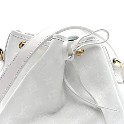 Louis Vuitton X SUN YITIAN Calfskin Monogram Petit Noe White 8 of 10
