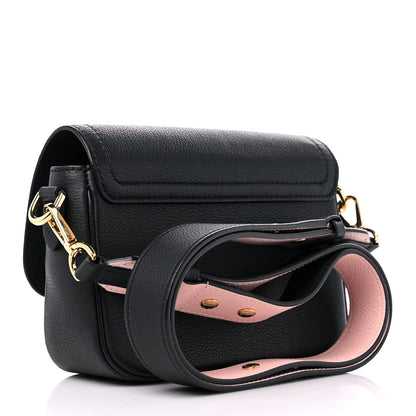 Louis Vuitton Grained Calfskin Lockme Tender Black 3 of 8
