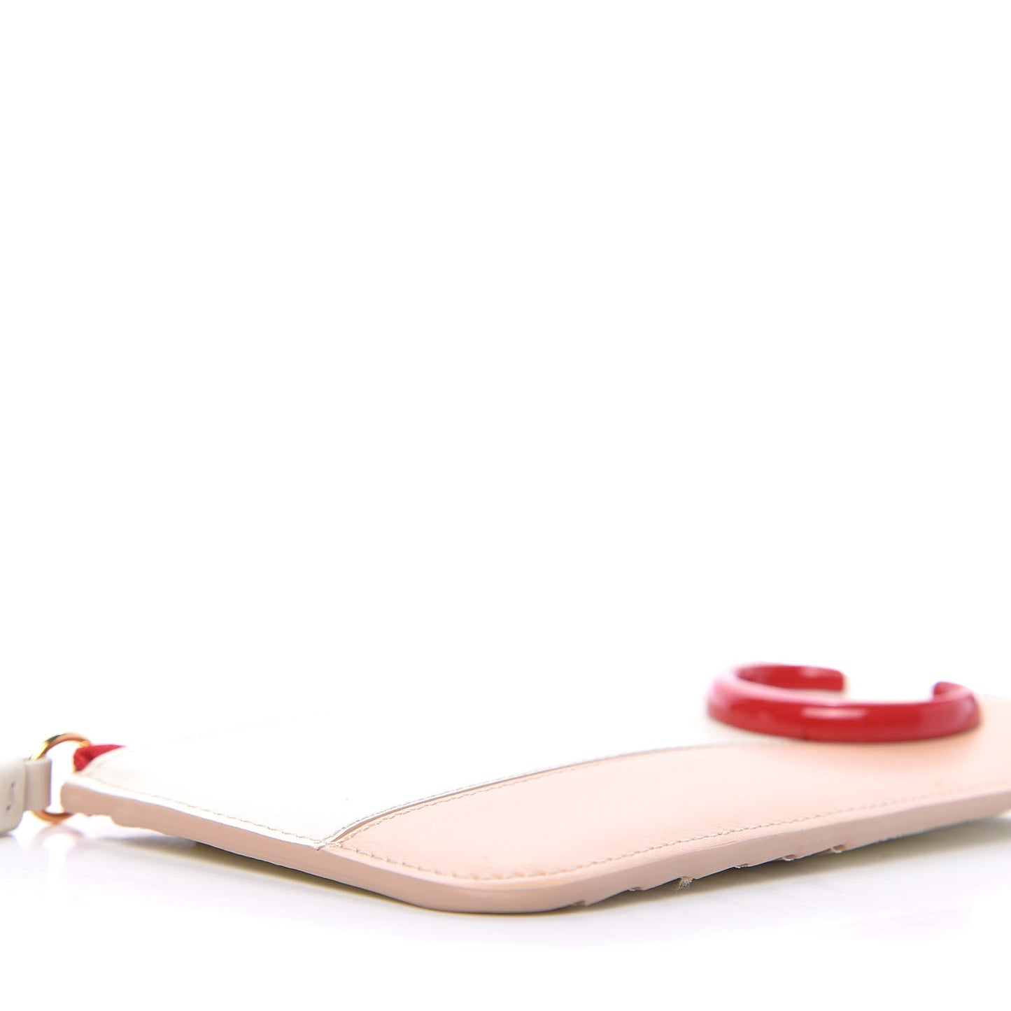 Calfskin C Small Purse Red Pink