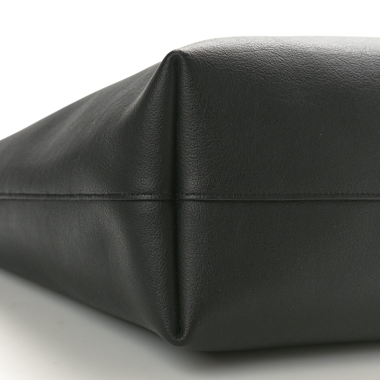 Saint Laurent Calfskin Large Shopping Tote Black 9 of 12