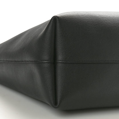 Saint Laurent Calfskin Large Shopping Tote Black 9 of 12
