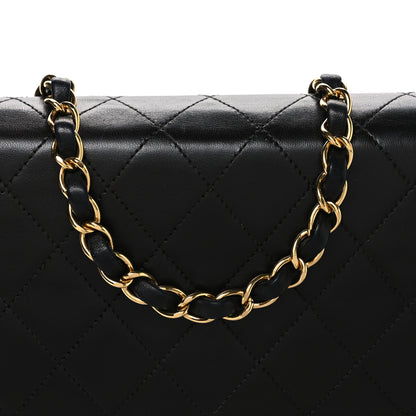 Chanel Lambskin Quilted Medium Single Flap Black 9 of 12
