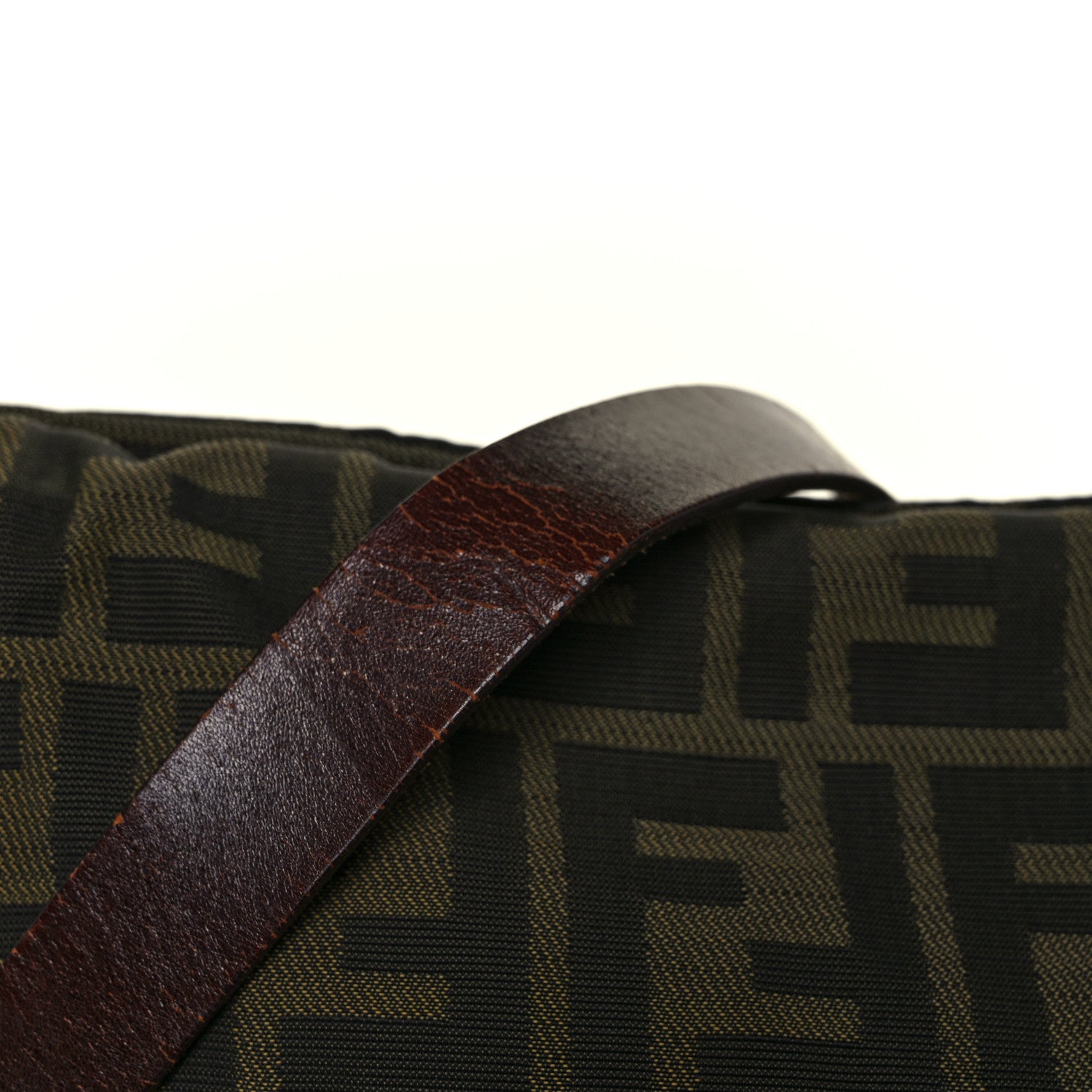 Fendi Zucca Shoulder Bag Tobacco 9 of 10
