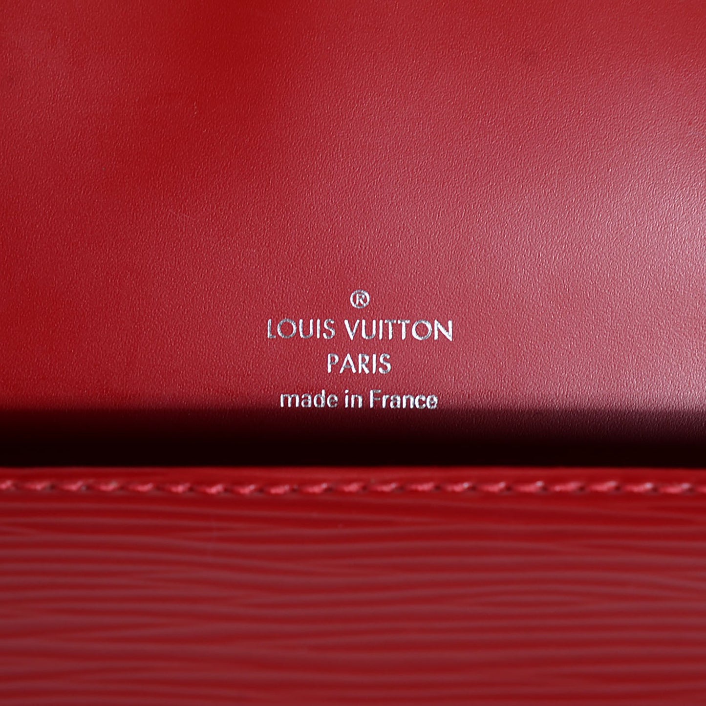 Epi Sevigne Clutch Carmine